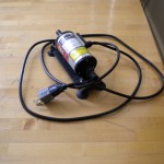 Pump with cord
