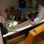 Shelf A1 parts layout